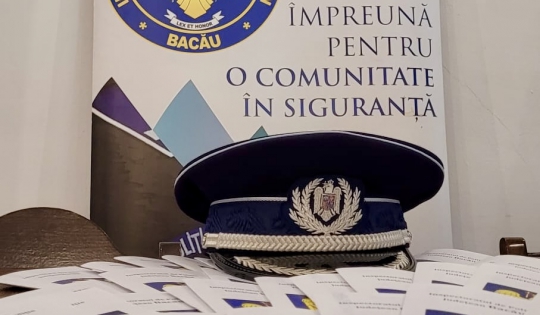 I P J BACĂU MESERIA DE POLIȚIST PREZENTATĂ BĂCĂUANILOR